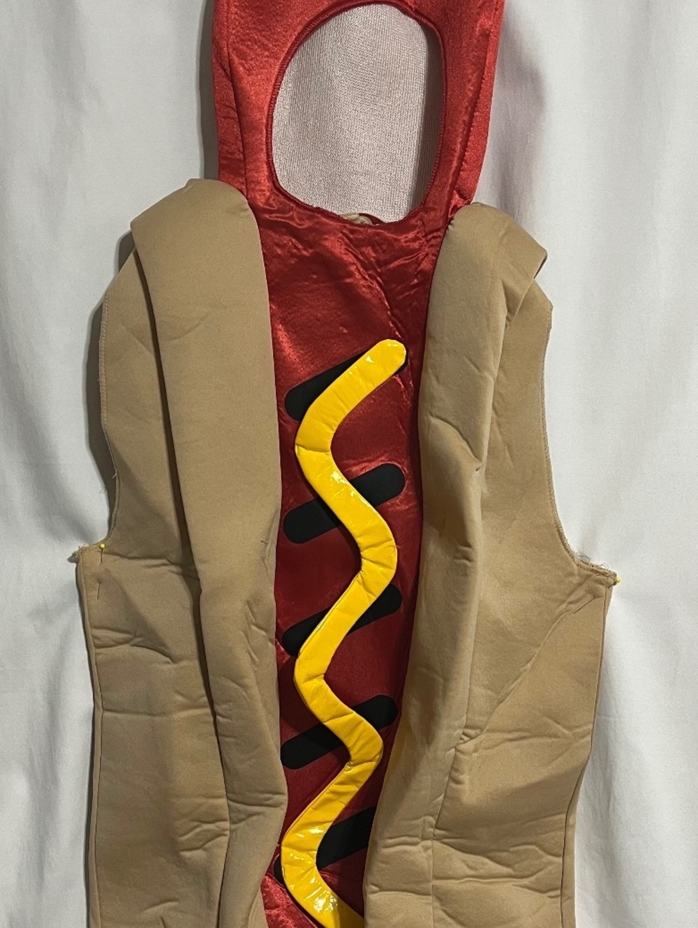 Kids Hot Dog Costume NN947 oneSize Polyester